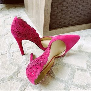 Jessica Simpson Fuchsia Heel